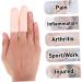FOMIYES 40 Pairs Finger Protection Gel Nail Cover Gloves | Finger Support Sleeves for Men & Women | Ultimate Finger Protectors - Buy Online on GoSupps.com