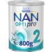 Nestle Nan Optipro 2 - Opvolgmelk vanaf 6 maanden - Flesvoeding Baby - 2 x 800 gr'