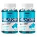 Weider Melatonin Gummies DUO PACK – 1mg melatonin – gummies for better sleep – restful sleep – reductions in jet lag effects - gluten free – sugar free