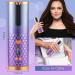Cordless Automatic Hair Curler - Rechargeable, LCD Display, Purple - Buy Online on GoSupps.com