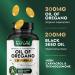 Built by Nature Oil of Oregano with Black Seed Oil Oregano Oil Capsules Immune Support Supplement High Carvacrol & Thymoquinone Antioxidants 180 Softgels - Buy Online on GoSupps.com