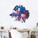 TGEJKIC Sonic The Hedgehog Cartoon 3D Broken Wall Stickers  - Buy Online on GoSupps.com
