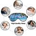 Tahiti Beaches Print Eye Mask | Unisex Soft Light-Blocking Sleeping Mask for Comfortable Rest - Buy Online on GoSupps.com