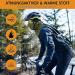 Hasagei Winter Windproof Multifuntional Scarf for Men & Women | Fleece Neck Warmer for Outdoor Activities Skiing Biking & Running - Green - Buy Online on GoSupps.com