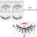 Pre Glued Eyelashes Reusable Adhesive Eyelashes Reusable False Eyelashes with Replacement Tape Self Adhesive Eyelashes Stick On Eyelashes Natural Eyelashes No Eyeliner or Glue Needed (W08) - Buy Online on GoSupps.com