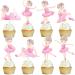 Ballet Theme Cupcake Toppers for Ballet Theme Birthday Party Decorations