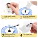 QUEWEL Strong Black Eyelash Extension Glue | 6ml, 1-2 Sec Drying Time, 7-8 Weeks Retention | Low Fume & Non-Irritating - Buy Online on GoSupps.com