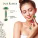 Buy Jade Roller & Gua Sha Set for Face & Neck Anti-Aging Relaxing Facial Massager 100% Natural Skin Care Perfect for Puffy Eyes - Buy Online on GoSupps.com