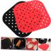 Mikinona 2pcs Silicone Oil Pad Fryer Pad Fryer Mat Airfryer Square Tray Clean Liner 20.5X20.5X1CM - Buy Online on GoSupps.com