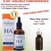 2.11 oz. Organic Hyaluronic Acid Serum for Face + Niacinamide B5 & Vitamin C. Vegan Skin Care Anti-Aging Moisturizer Face Serum for Hydrating Brightening Plump & Smooth All Skin Types - Buy Online on GoSupps.com