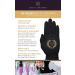 Black Cotton Gloves for Eczema and Dry Hands - Medium Size (10 Pair) | Women's Spa and Lotion Gloves for Nighttime Use - Buy Online on GoSupps.com