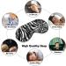 Buy Adjustable White & Black Leopard Print Sleep Mask for Women - Comfortable Eye Shades with Elastic Strap - International Shipping Available - Buy Online on GoSupps.com