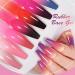 Autumn Gel Nail Polish Colour Changing Gel Nail Polish Thermal Chameleon Gel UV Gel Soak Off Nail Art Pastel Gel Brown Glitter Orange Gold Purple (URB117) - Buy Online on GoSupps.com