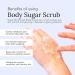 Sugar Me Smooth Body Scrub Fresh Lime Exfoliant for Unisex | 263ml | Best International Shipping - Buy Online on GoSupps.com