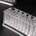 Eyeliner Holder Organizer Transparent 26 Slots PS Material Widely Used Lip Liner Organizer Practical for Makeup Brushes for Makeup Artist - Buy Online on GoSupps.com