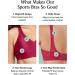 Glamorise Women's Full Figure MagicLift Plus Size Wirefree Sports Bra #1006 50DD Cafe - Seamless Back Close Design - Buy Online on GoSupps.com