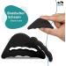 Buy Sulpo 4 Pairs Shoe Fillers - EVA Foam Cushion Pads for Oversized Shoes - Black Sponge Heel & Toe Liner - Fits Most Shoe Sizes - Buy Online on GoSupps.com