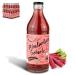 Brauerei Zwnitz Rhabarberschorle 18 Pack / 0.33 liter glass bottles of rhubarb juice spritzer / refreshing rhubarb lemonade from Saxony
