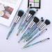 Buy 10-Piece Professional Makeup Brush Set - Blush Foundation Eye Shadow & Lip Brushes | International Shipping Available - Buy Online on GoSupps.com