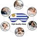 Uruguay Flag Soft Eye Mask | Comfortable Light Blocking Sleep Mask for Side Sleepers - Buy Online on GoSupps.com