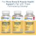 Solaray Magnesium Amino Acid Chelate - Bone Strength, Muscle & Nerve Support - 100 VegCaps - Buy Online on GoSupps.com