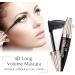 Mascara 4D Silk Fiber Waterproof: Black Volume and Length Smudge-Proof Mascara Thickening Lengthening Mascaras No Clumping Lasting All Day - Buy Online on GoSupps.com