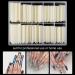 480PCS Extra Long C Curve Nail Tips XL - Natural & Clear Acrylic Nails Professional Set for Salon & Home DIY - Buy Online on GoSupps.com