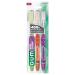 GUM 525E Deep Clean Toothbrush - Compact Head, Soft Bristles - 3 Count - Buy Online on GoSupps.com