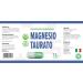 Magnesium Taurate 2000mg per serving 120 Vegetable Capsules Certificate of Analysis from AGROLAB Germany very powerful gluten and GMO free - Buy Online on GoSupps.com