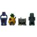 Be Sailed Spongebob Aquarium Decor Fish Tank Ornament for Betta(4pcs)