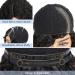HUA Brazilian Human Hair Kinky Curly Bob Wig for Black Women - 10 Inch I Part Lace Glueless Wig - Buy Online on GoSupps.com