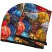 Hair Towel Wrap - Fast Drying Hair Turban with Button | Easter Eggs Design for Effortless Style - Buy Online on GoSupps.com