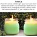EricX Light 100 Piece Pre-Waxed Cotton Candle Wick for DIY Candle Making - Buy Online on GoSupps.com