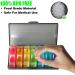 7-Day Portable Travel Pill Dispenser and Reminder Box | Detachable & Easy-to-Carry Pill Organizer for Vitamins and Medications (3 Times a Day) - Buy Online on GoSupps.com
