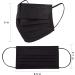 100 PCS Black Disposable Face Masks - 3 Ply Protection for Adults - Buy Online on GoSupps.com