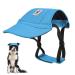 Pawaboo dog baseball caps dog preap with elastic ear holes adjustable dog cap sport pet hat sun protection for small medium -sized & large dogs dogs outfits dog costume (blue l) l