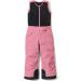TSLA Kids Little Boys Girls Baby Winter Snow Bibs, Waterproof Insulated Snowboard Overalls, Ripstop Ski Pants Winter Top Overall Dusty Rose 2T