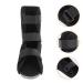 Orthopedic Ankle Straight Shoes for Foot Drop & Sprains | Supportive Walking Brace Boot - Black Composite Cloth - Buy Online on GoSupps.com