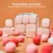 UNI-AOSA Travel Pill Organizer - 10 Compartments, Pink, Moisture & Water Proof, BPA-Free - Buy Online on GoSupps.com