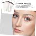 Beavorty 6pcs eyebrow stickers 3d stickers tattoo eyebrow Temporary Brow Tattoos cosmetic 4d - Buy Online on GoSupps.com