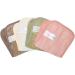 Danielle Creations Eco-Friendly Reusable Makeup Remover Cloths - Multipack Box of 4 Pastel Multi 4 Count - Buy Online on GoSupps.com