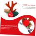 minkissy 4 Pairs Christmas Hair Clips Doe Ears Hair Clip Christmas Hair Decor Antlers Hair Clips Women Hair Clips Antler Alligator Clips Xmas Hair Clip Child Berry Christmas Deer Pompom - Buy Online on GoSupps.com