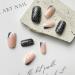 24Pcs Short Press On Nails: Square Shaped Black White V-Shaped French Tip False Nails with Silver Glitters - Glossy Acrylic Nails for Women and Girls - Buy Online on GoSupps.com