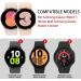 Suoman 4-Pack Tempered Glass Screen Protector for Samsung Galaxy Watch 4/5 (40mm) - Ultimate Protection for Smartwatch - Buy Online on GoSupps.com