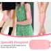 Reusable Castor Oil Packs for Knees - 2 Organic Cotton Wraps | Adjustable & Effective Pain Relief (Pink) - Buy Online on GoSupps.com