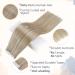 RUNATURE Ash Blonde Highlights Platinum Blonde Tape in Human Hair Extensions - 12 Inch 30g #18AP60 - Buy Online on GoSupps.com