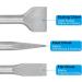 6-Piece SDS Max Chisel Set  CertBuy Concrete Drill Bit Set Rotary Hammer Bits Chisel Set Including Point Chisel  Flat Chisel and Scaling Chisel - Buy Online on GoSupps.com