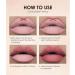 Nude Lipstick and Lip Liner Set - Long Lasting Waterproof Stain - Highly Pigmented Lip Makeup Kit for Daily & Holiday Looks (06) - Buy Online on GoSupps.com
