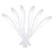 Netko Heavyweight Clear Plastic Knife  Disposable Knives Heavy Duty Cutlery Utensils 300 Pack