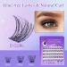 Self Adhesive Eyelashes - Pre-Glued D Curl 10-14mm Volume Lashes | Individual Lash Extension Kit with Tweezers - Shop Now - Buy Online on GoSupps.com